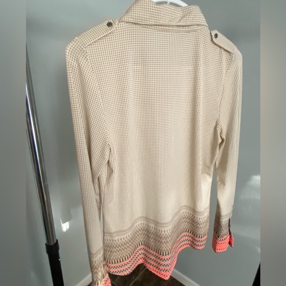 BCBG Max Azria Top Medium Textris New NWT - Picture 2 of 5